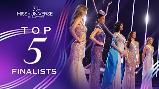 72nd MISS UNIVERSE  TOP 5  Miss Universe [upl. by Wardlaw554]