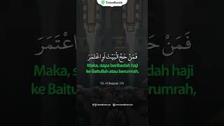 Tilawah Merdu Ayat Al Quran tentang Haji  Umrah  Yuk Umrah bersama Travelbook [upl. by Abraham]