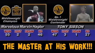 Marvelous Marvin Hagler vs Tony Sibson BBC1 1080p 60fps [upl. by Volnay498]