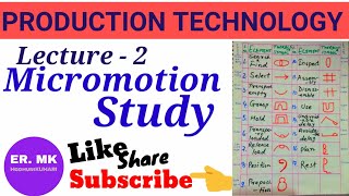 Micromotion study in production technologyPart1 [upl. by Naed]