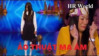 EngVietsub Riana Màn ảo thuật ma ám khiến các giám khảo sợ chết khiếp Asias Got Talent 2017 [upl. by Dnomaj]