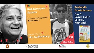 CBL UAE Session  From The Books Of Sudha Murty  ft Krishanth Senthilkumar [upl. by Jinny78]