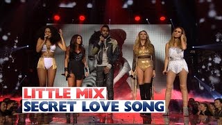 Little Mix Ft Jason Derulo  Secret Love Song Live at The Jingle Bell Ball 2015 [upl. by Triny]