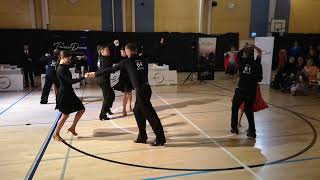 TanssiDans Kirkkonummi 3112024  Seniori 1 E Latin Final [upl. by Ursel]