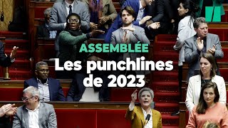 Les députés ont tenté des punchlines plus ou moins réussies en 2023 [upl. by Majka]