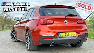 my BMW M140i got AKRAPOVIC amp LSD  REVIEW on Autobahn [upl. by Holly]