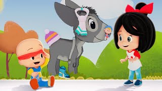 My little donkey  Phonics Song and more to sing with Cleo amp Cuquin [upl. by Hanej]