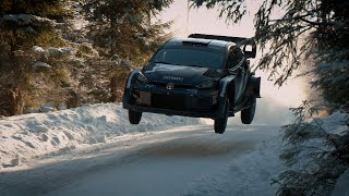 TEST Rally Sweden 2024  L Bertelli  S Scattolin amp A Franco  Toyota Yaris Rally1 [upl. by Ailen148]