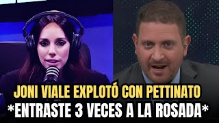 JONATAN VIALE EXPLOTÓ CONTRA TAMARA PETTINATO [upl. by Donnenfeld]