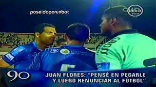 CHIQUITO FLORES PENSE PEGARLE Y LUEGO RENUNCIAR AL FUTBOL EL GOL MÁS RASTRERO 180213 [upl. by Alios]