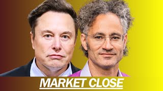 PALANTIR ABOVE 28 AGAIN MARKET RIPS GREEN TESLA BACK ABOVE 250  MARKET CLOSE [upl. by Narej]