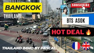 Hot Deal  Great Opportunity ✅ Thailand Bangkok BTS Asok  1 Bedroom 80 m2  🇹🇭 [upl. by Anaeerb]