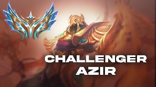 I Hit Challenger Playing Azir [upl. by Eilema]