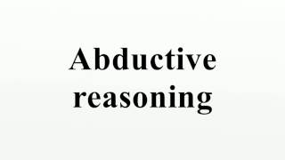 Abductive reasoning [upl. by Woothen728]