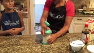 Pampered Chef Whipped Cream Maker [upl. by Odnumyer1]