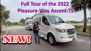 Tour the All New 2022 Pleasure Way Ascent TS BClass RV [upl. by Nyleuqaj]