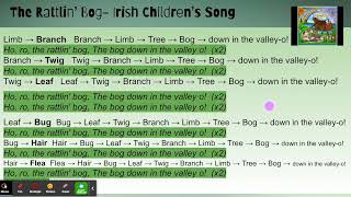 Rattlin Bog Irish Rovers with Lyrics [upl. by Lipkin]