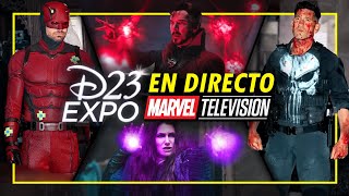 🔴 D23 Expo 2024  MARVEL TELEVISION Anuncios tráilers y novedades [upl. by Artie491]