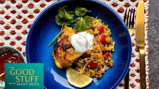 Marys Recipe of the Day Curried Chicken and Rice Bake  The Good Stuff with Mary Berg [upl. by Nebe]