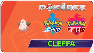 How to Catch Cleffa  254 Pokemon Sword amp Shield  Galar Pokedex [upl. by Ednalrym]