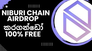 Niburi chain airdrop  e money sinhala  srilanka e money [upl. by Anrehs182]