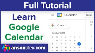 How to Use Google Calendar  Tutorial [upl. by Robins]