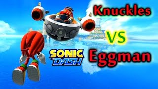 Sonic Dash  Knuckles VS Eggman Widescreen  Landscape 1080p [upl. by Eneri]