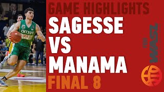 Highlights Sagesse vs Manama  WASL FINAL 8  25 May 2024 [upl. by Airehs]