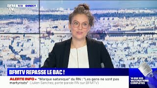 À 36 ans une journaliste de BFMTV repasse le Bac [upl. by Llerahc]