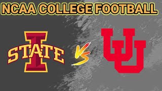 Iowa State Cyclones vs Utah Utes  2024 NCAA College Football Play by Play Live Score [upl. by Aidyl]