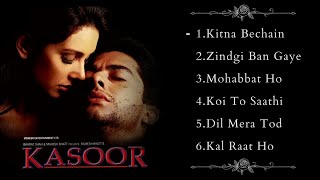 Kasoor Movie All Songs Aftab S Lisa Ray Udit Narayan Alka Yagnik Hindi Movie Songs [upl. by Ryle]