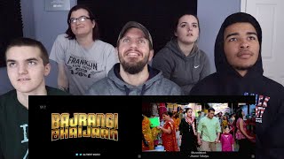 Bajrangi Bhaijaan REACTION  Official Trailer with English Subtitles Salman Khan Kareena Kapoor [upl. by Ennaear]