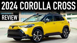 2024 Toyota Corolla Cross Hybrid Review Just Get A RAV4 [upl. by Ahsuas]