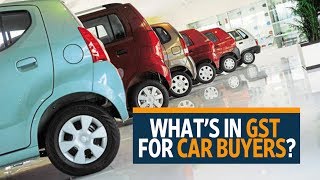 GST on cars What gets cheaper costlier [upl. by Ynnej]