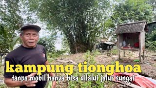 Penampakan kampung tionghoa yang tenang di perkampungan pinggir sungai [upl. by Moishe]