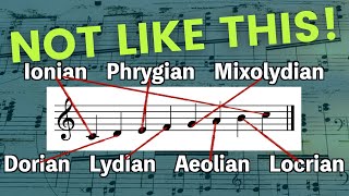 MODES How to Understand amp Actually Use Them  Music Theory [upl. by Estis567]