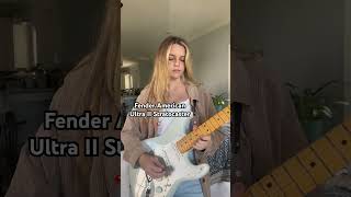 fender stratocaster fenderultra guitar musician [upl. by Shiau]