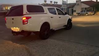 MITSUBISHI TRITON 2015 MQ TD STAINLESS DPFDELETE TURBOBACK EXHAUST [upl. by Hoebart224]