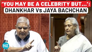 Fiery Dhankhar Vs Jaya Bachchan Clash In Rajya Sabha ‘Your Tone Is Not Right…’  Watch [upl. by Keefe]