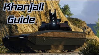 GTA Online Khanjali In Depth Guide and Review Railgun Stats Comparisons and more [upl. by Naimed489]