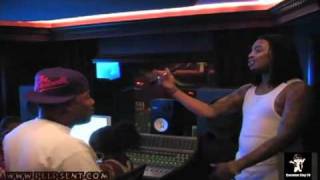 Waka Flocka Flame  TTG In Studio Performance [upl. by Ahsiekat]