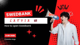 How to open swedbank  Lifestyle in europe  chandra vlogs  S1 [upl. by Yzdnil]