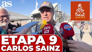 RALLY DAKAR 2024  CARLOS SAINZ “Vamos a tope porque sino nos come terreno” [upl. by Takakura]