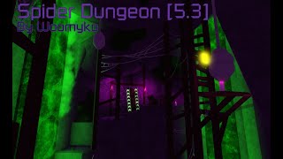 Spider Dungeon 53 by Woomyko  Flood Escape 2 Community Maps [upl. by Notselrahc741]