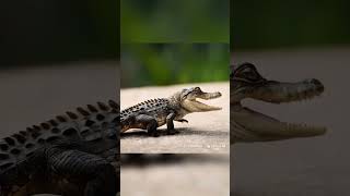 Baby crocodile cute ai animals animation viralshorts crocodile funnyshorts new viralshorts [upl. by Atinele450]