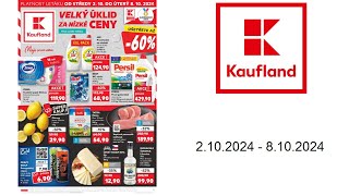 Leták Kaufland CZ  2102024  8102024 [upl. by Alleacim]