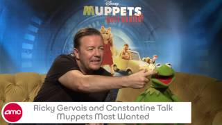 Constantine Learns to be Kermit The FrogThe Muppet Show Theme Los Muppets from Muppets Most Wanted [upl. by Beale]