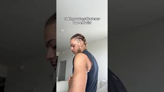 Taking out my barrel twist fyp locs blondehair barreltwist toosii rap music [upl. by Eahcim]