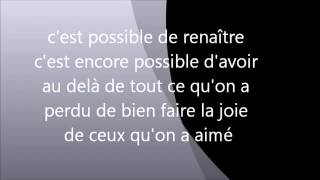 Gael cest encore possible paroles Lyrics [upl. by Ardied]