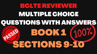 BCLTE REVIEWER 2023 SECTIONS 9 amp 10 [upl. by Fox28]